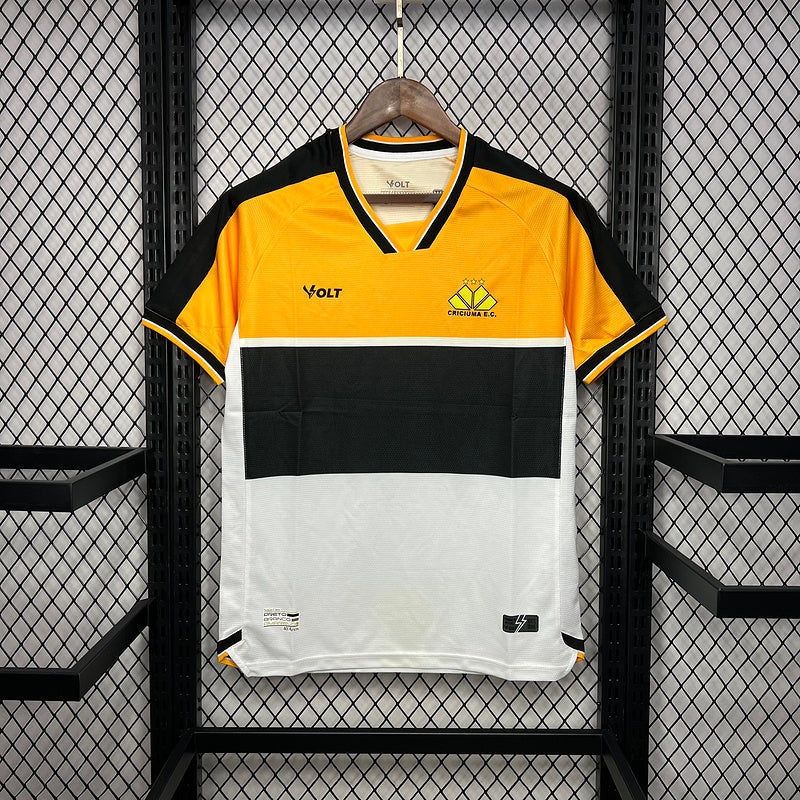Jersey do Criciuma 24/25 Black, Yellow e White