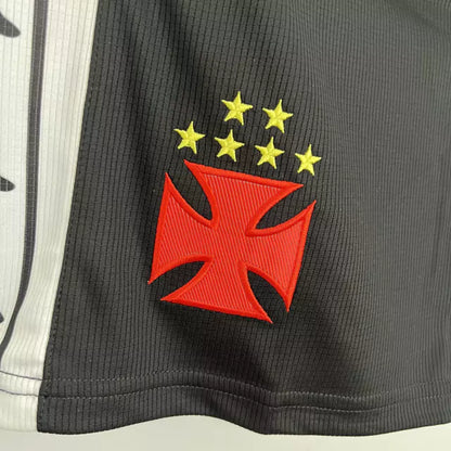 Shorts Vasco da Gama Retro 2000 - Men's - Black and White