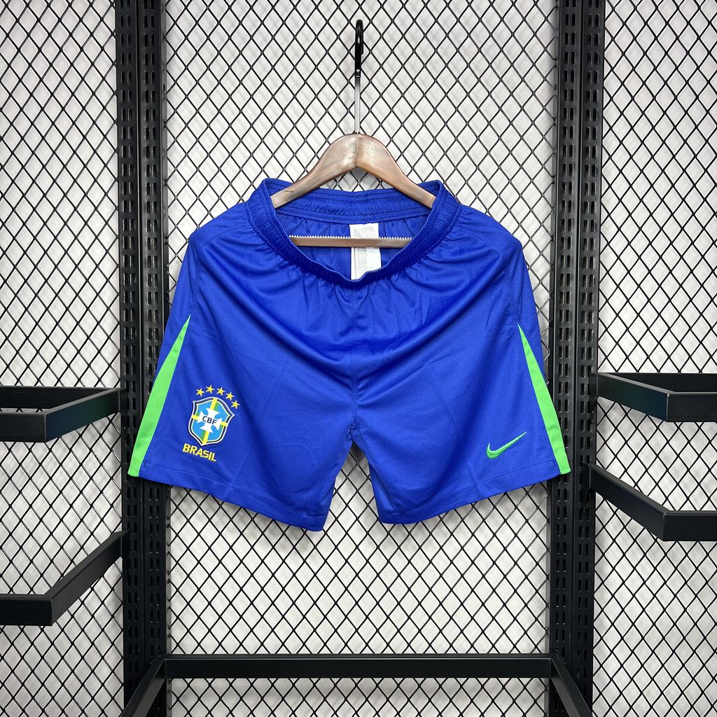 Brazil 2024/25 Home Shorts Brazil Blue