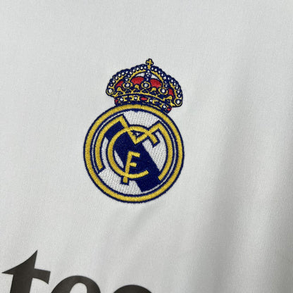 Real Madrid 2025/26 Home Long Sleeve Jersey