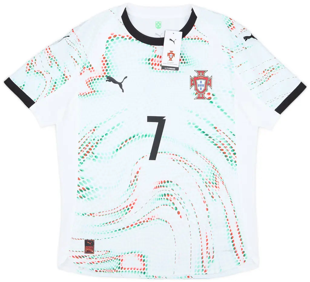 2025-26 Portugal Authentic Away Shirt #7