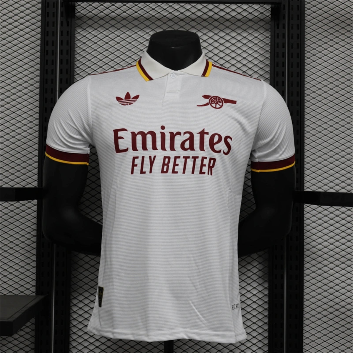 Arsenal 25/26 Special Edition Jersey - White - Player Version - Slim Fit