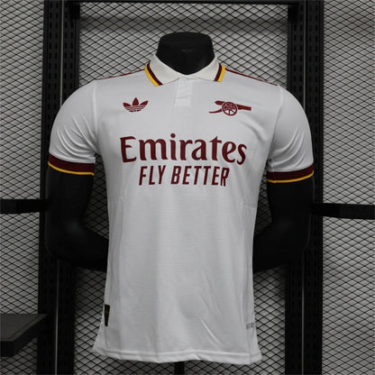 Arsenal 25/26 Special Edition Jersey - White - Player Version - Slim Fit