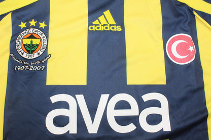 Fenerbahce 07-08 Retro Jersey home Alex #20
