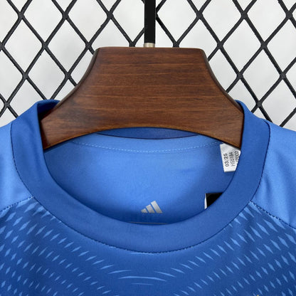 Bayern Munich 2025/26 Blue Goalkeeper Kids Kit