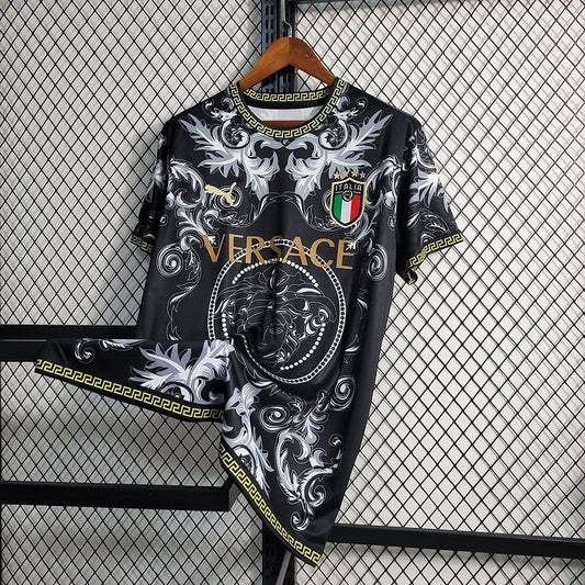 Jersey National Team Italy x Versace - Black and White