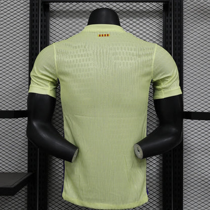 Barcelona 25/26 Special Edition Jersey - Light Yellow - Player Version - Slim Fit