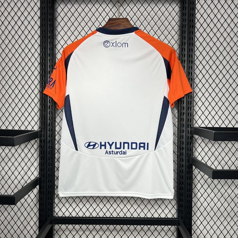 Jersey Real Oviedo White Away Away 24/25 Men's