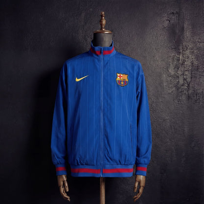 2026 Barcelona Blue Jacket Windbreaker