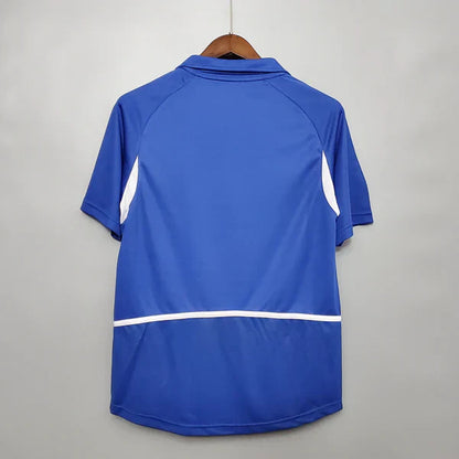 Brazil 2002 II Away Jersey - Retro Version