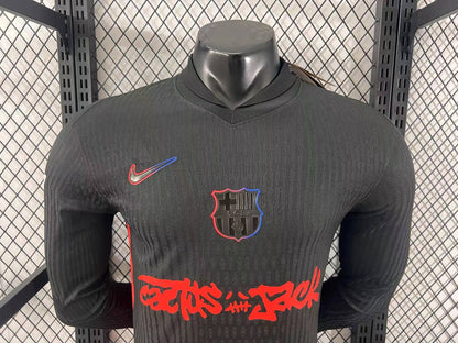Barcelona 2025/26 Travis Scott Long Sleeve - Player Version [Slim Fit]