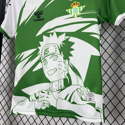 Real Betis 2025/26 x Limited-edition Naruto Kids Kit