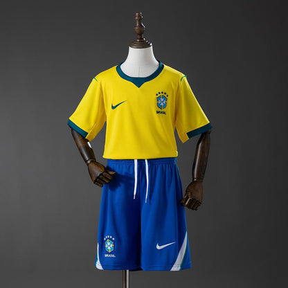 Kids Set Brazil World Cup 2026 Kit Kids