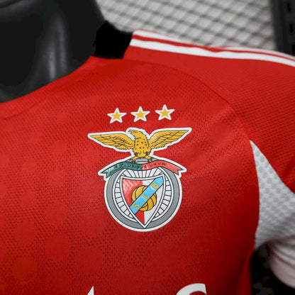 Benfica 2025/26 Home Player Version Jersey [Slim Fit]