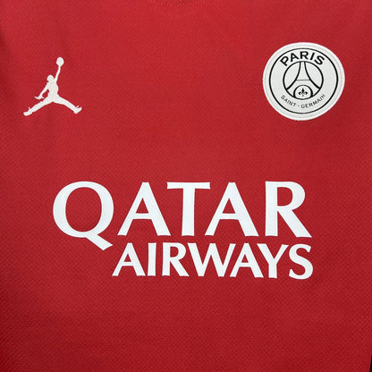 Paris Saint-Germain 2025/26 Red goalkeeper Long Sleeve Jersey