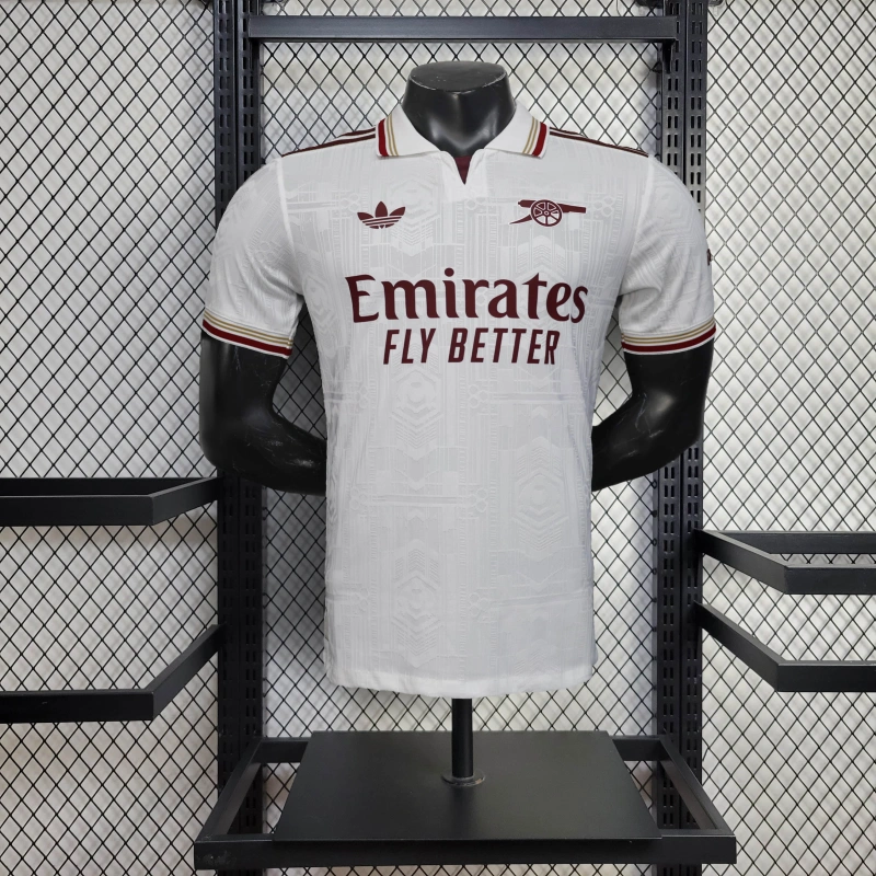 Arsenal 25/26 Special Jersey - White - Player Version - Slim Fit