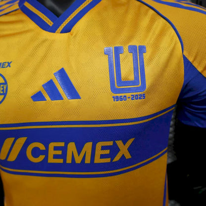 Tigres Home 2025/26 - Player Version [Slim Fit]