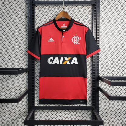 Flamengo Home 17/18 Red e Black