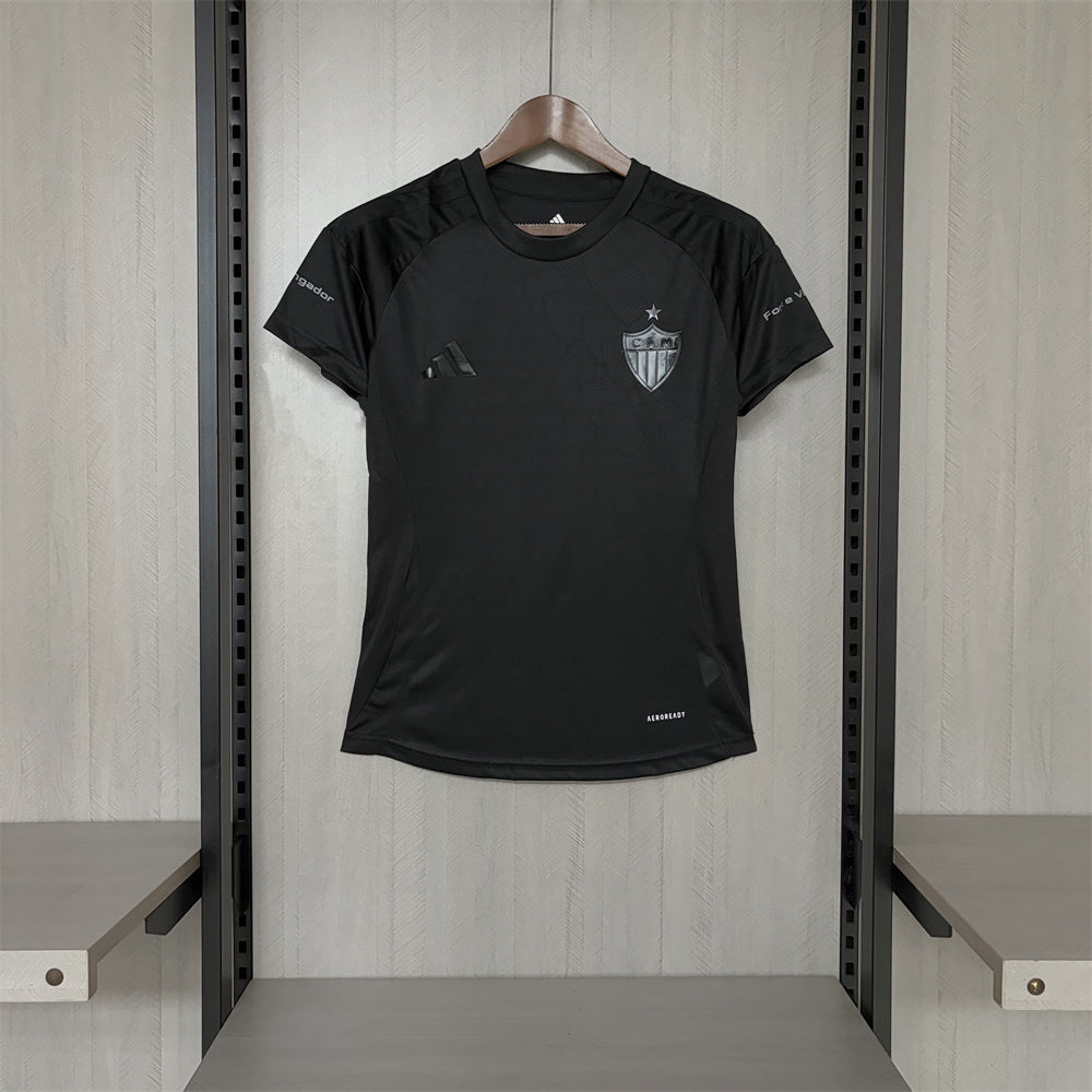 Atletico Mineiro Women's All Black do GNV Forte e Vingador 2025/26