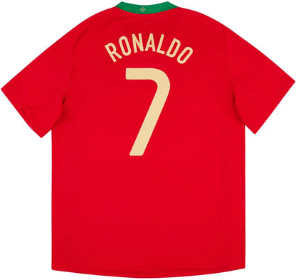 2008-10 Portugal Home Shirt #7