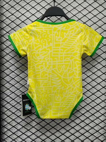 Body Baby Brazil Yellow/Green Brazil