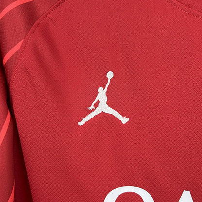 Paris Saint-Germain 2025/26 Red goalkeeper Long Sleeve Jersey