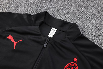 Training Kit AC Milan - Set Long Sleeve Black