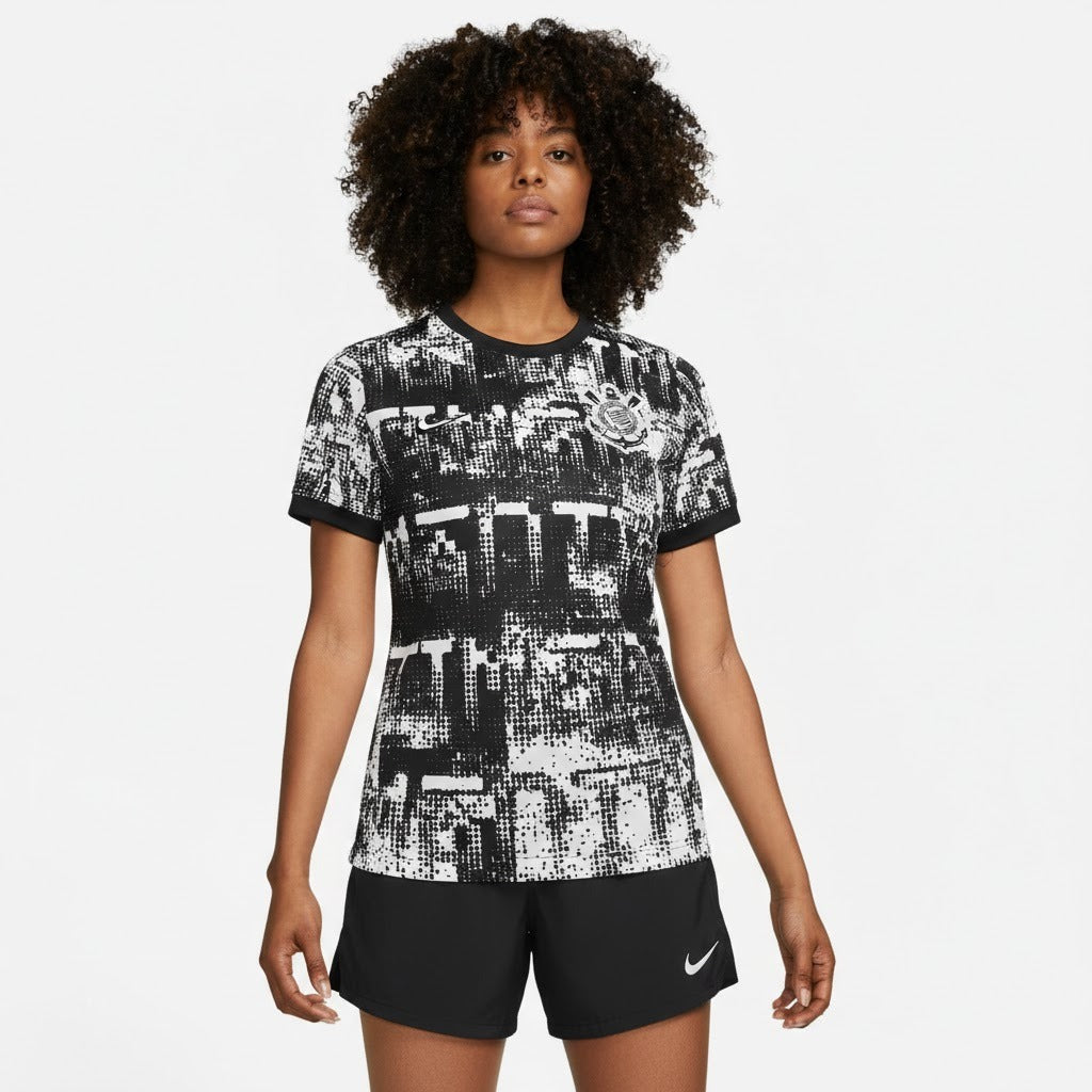 Camiseta Corinthians Women's 2026 Pré-Jogo