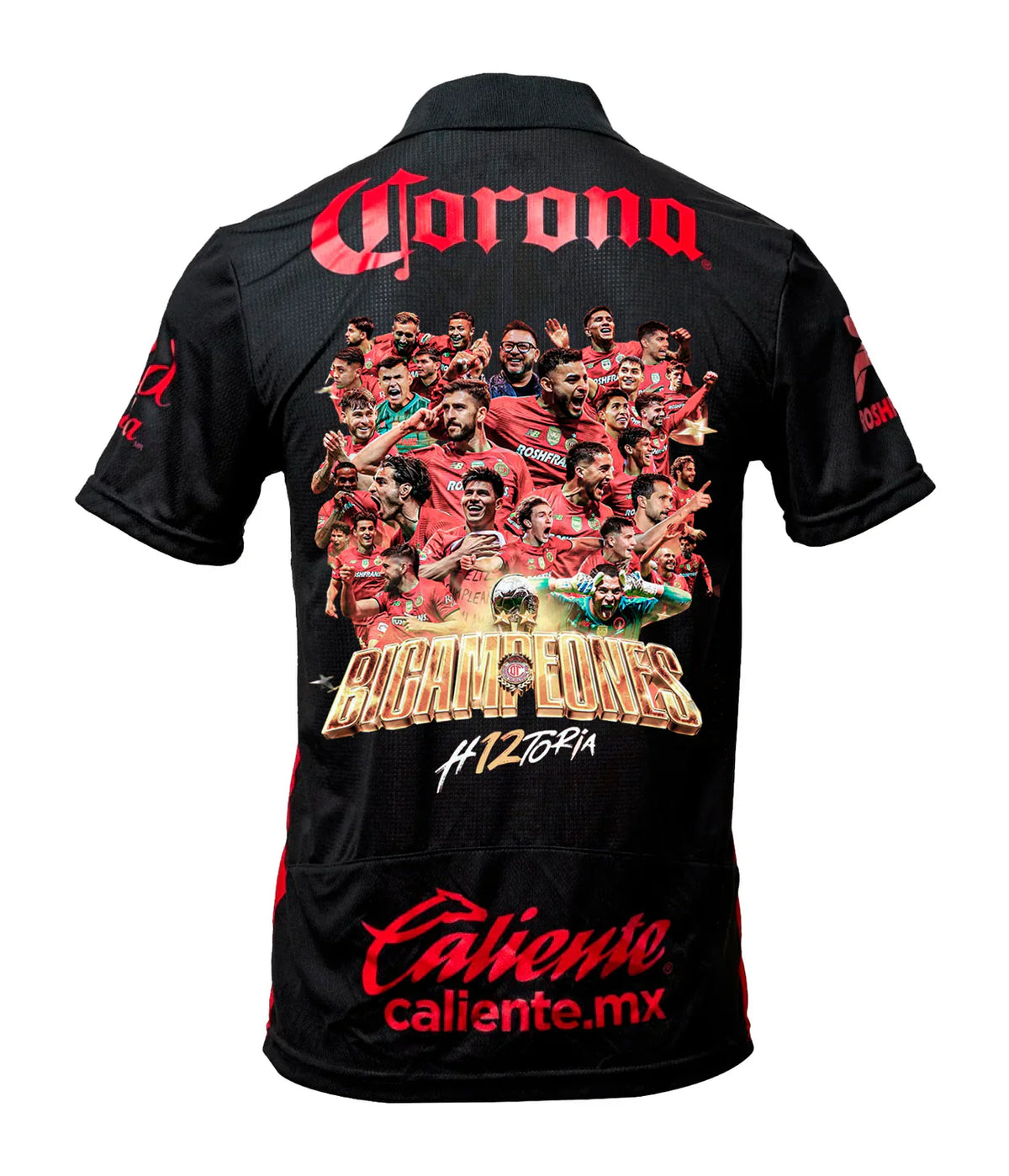 Toluca Third Negro 2025/26 - H12TORIA