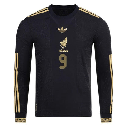 Mexico Raúl Jiménez 2025 Special Edition Long Sleeve Third Player Version Jersey by [Slim Fit]