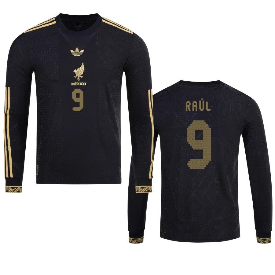 Mexico Raúl Jiménez 2025 Special Edition Long Sleeve Third Player Version Jersey by [Slim Fit]