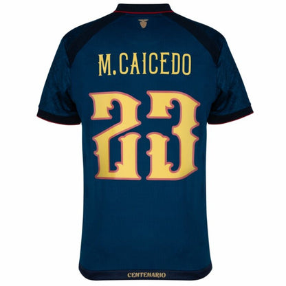 Ecuador M. Caicedo 23 Away Fan Jersey 2024/25
