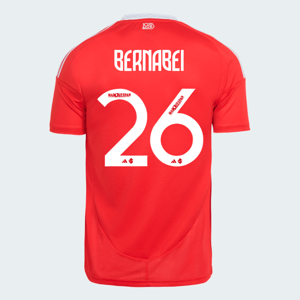 Jersey adidas Internacional 2025/26 I - Bernabei N° 26