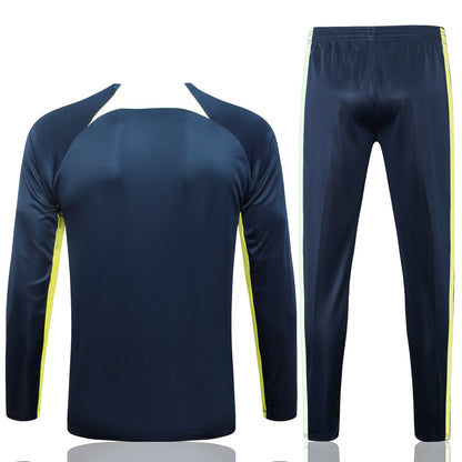 Training Kit Brazil - Set Long Sleeve Blue Royal