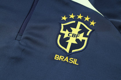 Training Kit Brazil - Set Long Sleeve Blue Royal
