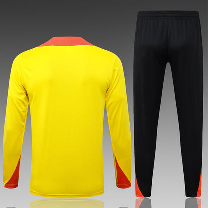 Training Kit Brazil - Set Long Sleeve Yellow