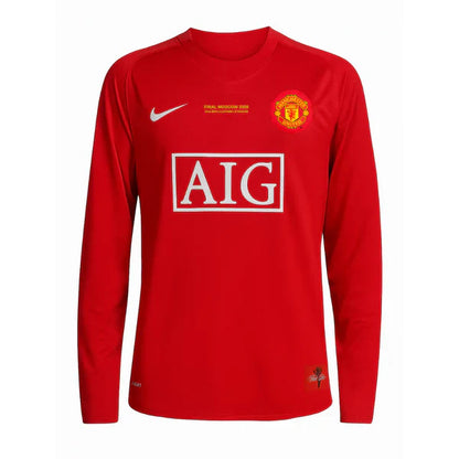 Manchester United 2007/08 Long Sleeve Champions League Retro