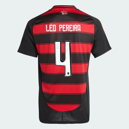 Jersey I Flamengo 2025/26 LÉO PEREIRA N° 4