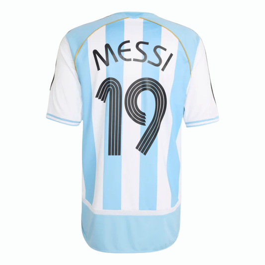 Argentina Home Jersey 2006 #19 - Retro