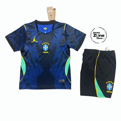 Brazil Kids Jordan Away 2026 World Cup - Kit Kids Brazil