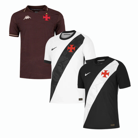 Vasco da Gama Home, Away and Third 2026 - Kit 3 - Fan Version
