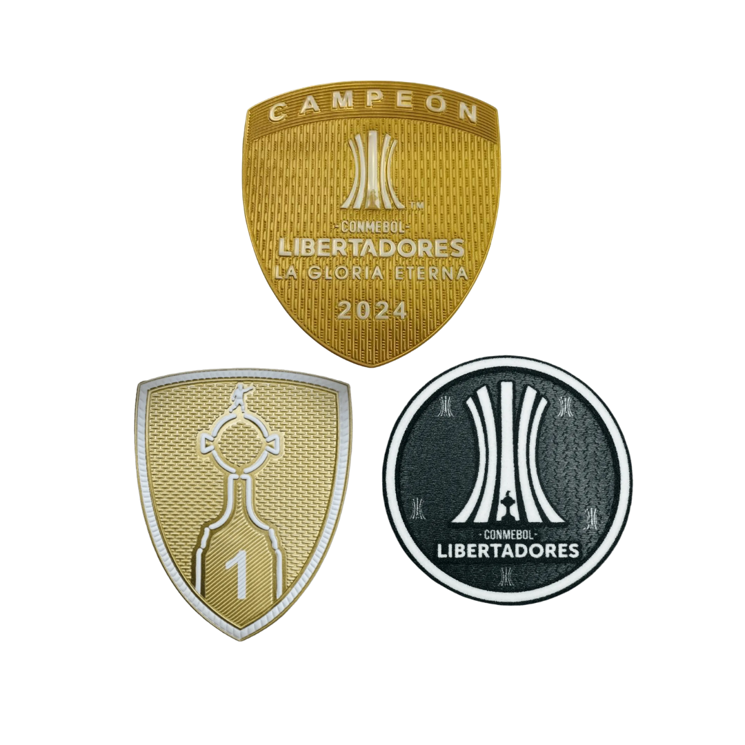 Kit 3 Patches Champion Libertadores 2024
