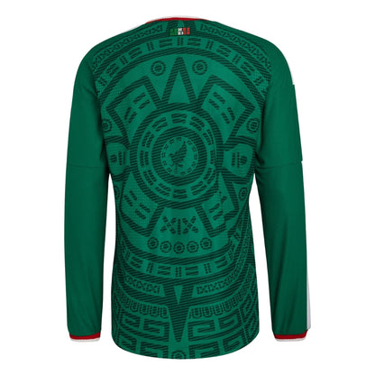 Mexico Home Long Sleeve Shirt 2026 World Cup - Player Version [Slim Fit]