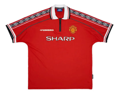 Manchester United Home Shirt Beckham #7 1998-99