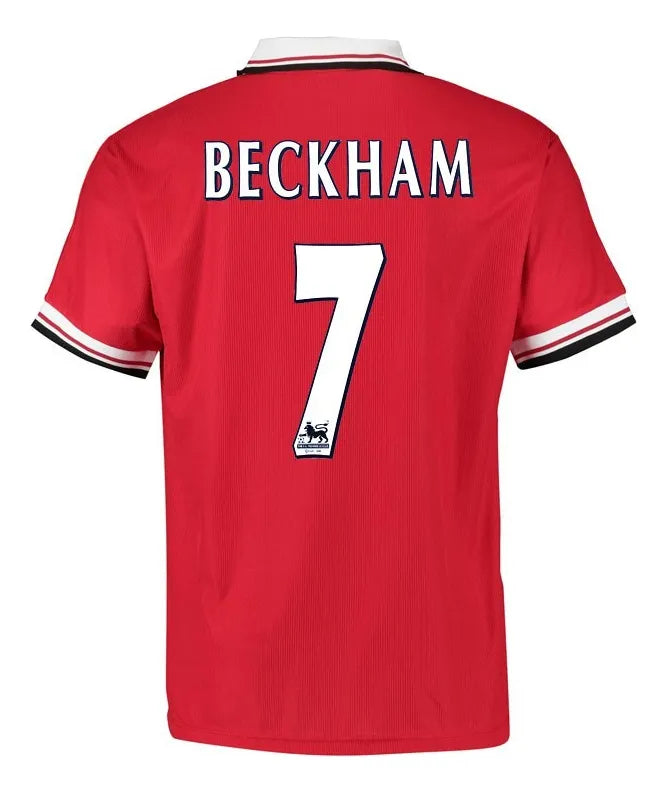 Manchester United Home Shirt Beckham #7 1998-99