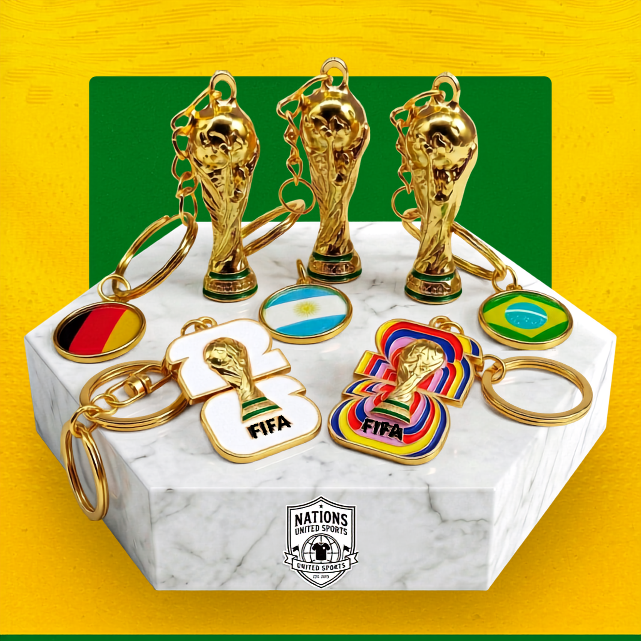 World Cup Keychains (Random)