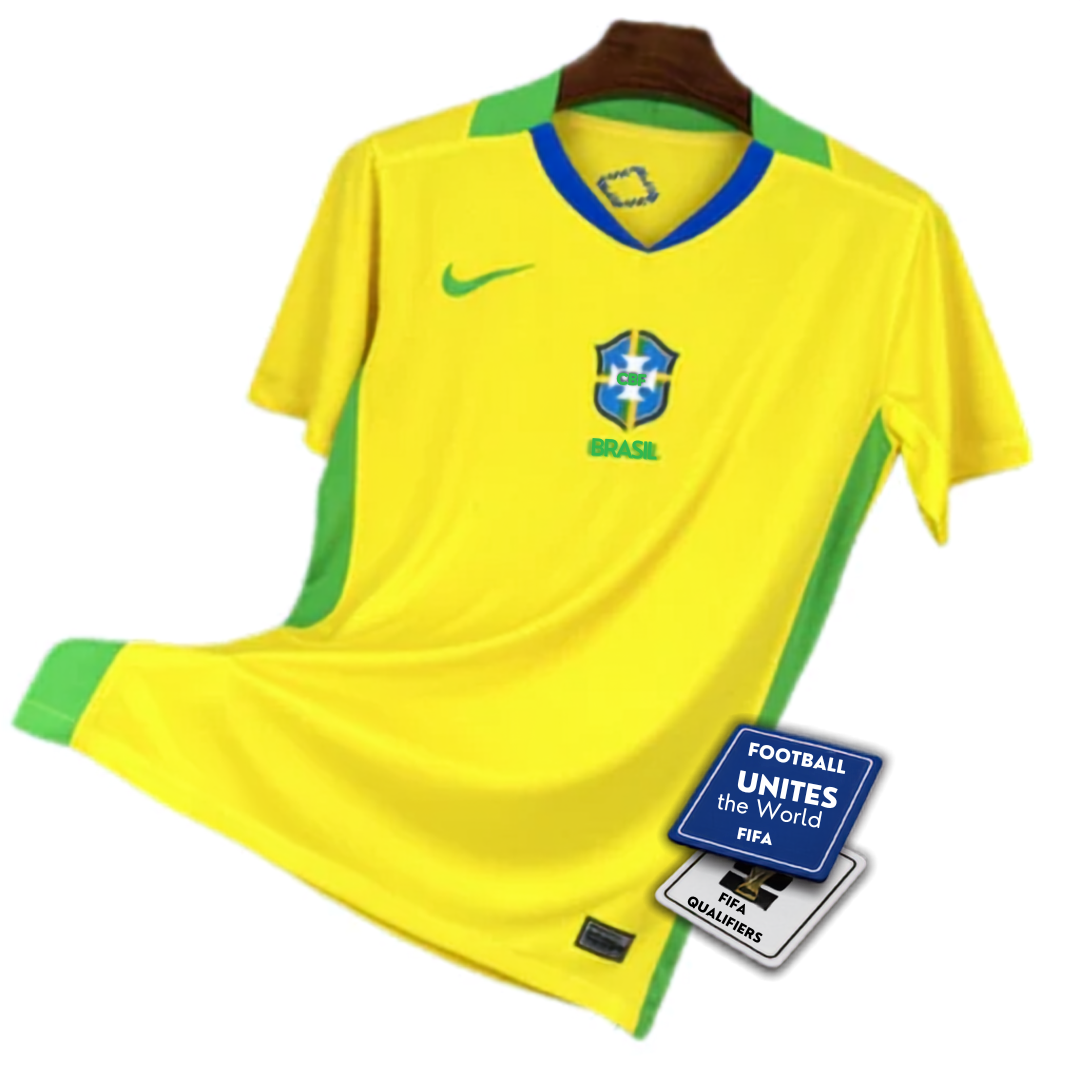 Brazil 2025/26 Home Fan Version Jersey - Brazil