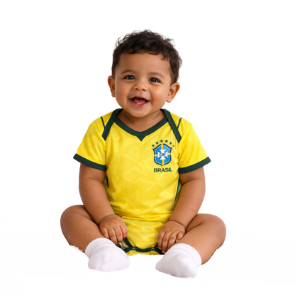 Body Baby Brazil Yellow/Green Brazil Word Cup 2026