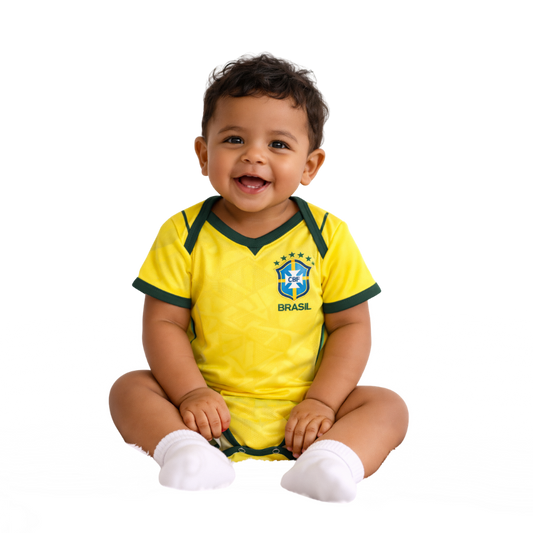 Body Baby Brazil Yellow/Green Brazil Word Cup 2026