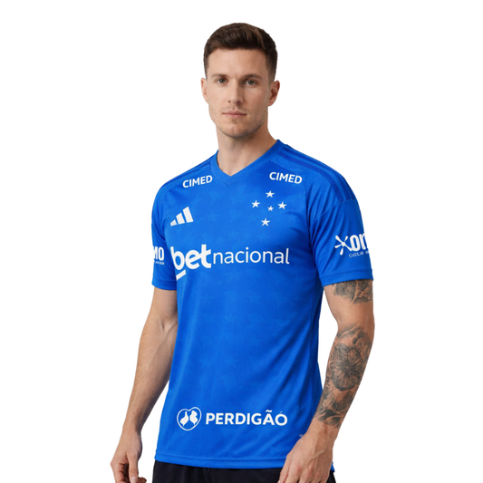 Cruzeiro 2026/27 Home - Fan Version Todos os Sponsors